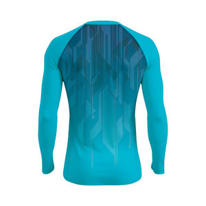 Maillot de bain à manches longues pour hommes, protection contre les rayons UV, séchage rapide - Product Image 3
