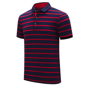 2025 Nueva camiseta Polo de alta calidad personalizada 100% poliéster para hombre impresión por sublimación bordado de diseño de manga corta de secado rápido - Product Image 4