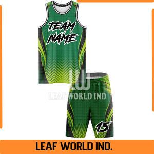 Dernier modèle Design personnalisé Bonne qualité Maillot de basket-ball au design supérieur Ensemble d'uniformes de maillots de basket-ball unis réversibles - Product Image 2