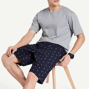 กางเกงขาสั้นสำหรับออกกำลังกายเล่นฟิตเนสกลางแจ้งพิมพ์ลายสีทึบพิมพ์ซับลิเมชันสำหรับผู้ชายสำหรับฤดูร้อนงานตามสั่ง - Product Image 5