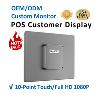 Écran tactile IPS de 11,6 pouces avec support VESA pour système de caisse de vente au détail POS