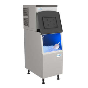 Meilleure machine à glaçons modulaire, grande machine à glaçons autonome, rendement et stockage de glace plus importants, système de diagnostic intégré, 350 lb/24h CIM-350 - Product Image 4