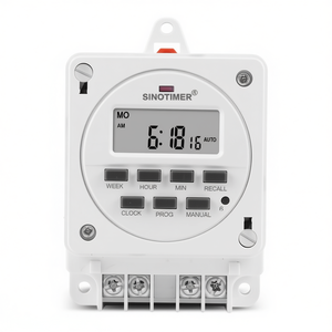 SINOTIMER TM618E Smart Power Socket <b>Plug</b> Programmable Digital <b>Timer</b> 12V 16A - Product Image 2