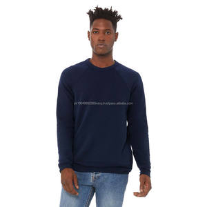 <b>Navy</b> Blue Custom Graphic Crewneck <b>Men</b> Women Streetwear Crewneck Hooded Tops Autumn 100% Cotton Sweatshirts - Product Image 1