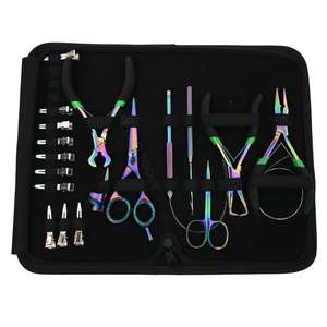 Kit Profesional de Herramientas para Extensiones de Cabello con Pinzas para Microperlas, Cortador de Queratina, Gancho de Bucle y Accesorios - Product Image 1