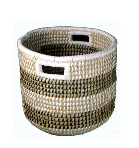 Kaisa Handmade Eco-Friendly <b>Laundry</b> Storage <b>Basket</b> <b>Seagrass</b> Belly <b>Basket</b> for Eco-Conscious Households Woven <b>Seagrass</b> Design - Product Image 6