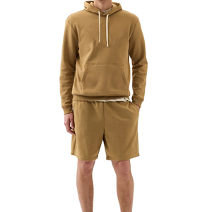 Pantalones Cortos de Verano para Hombre, 100% Algodón, con Cordón Ajustable, Color Liso, Estilo Casual, Transpirables, 2025-26 - Product Image 2