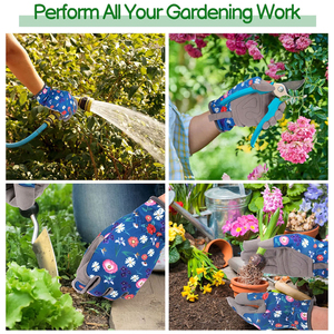 Gants de jardinage en gros, poignée antidérapante, paume OEM, expédition rapide, logo personnalisé, gants de jardinage, matériau écologique, usine OEM - Product Image 6