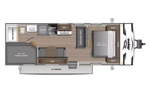 Autocaravana Usada Jayco Jay Flight S-l-x 260BH 2023 2024, Remolque de Viaje, Casa Rodante - Product Image 3