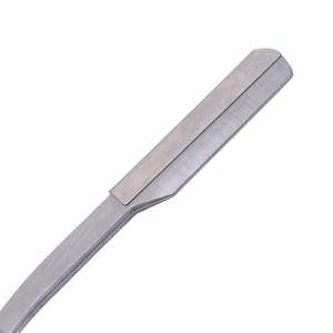 Navaja Plegable Recta Profesional de Acero Inoxidable IMANS para Uso en Salón de Barbería, Grado A+, Opción de Logotipo Personalizado, Hoja Única - Product Image 4