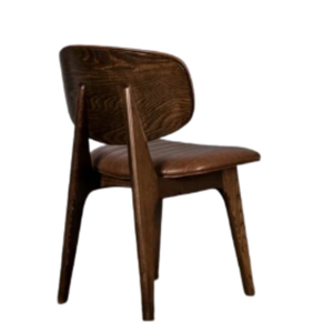 Eco-Friendly Dining Chairs with Wood Frame and Plush Foam Padding Modern Design for Restaurants Villas & Parks - Product Image 5