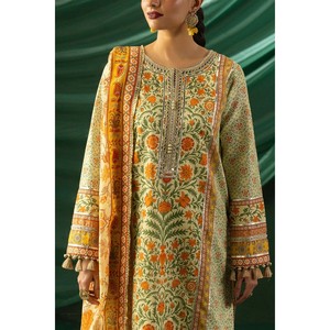 Conjunto de 3 Piezas para Mujer, Traje Estampado con Dupatta CL-62140 - Product Image 4