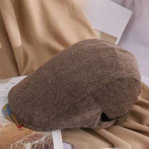 New Arrival Wholesale Breathable Cotton Adjustable Casual Gatsby <b>Hat</b> Newsboy Duckbill Ivy Flat Peaked <b>Beret</b> <b>Hat</b> - Product Image 5