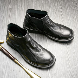 Zapatos Casuales Ligeros con Plantilla Absorbente de Sudor y Estructura Flexible, Zapatos Diarios para Hombre, Zapatos de Cuero - Product Image 4