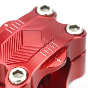 Rehausseurs universels de guidon de moto CNC en aluminium pour Yamaha Honda Kawasaki <span class=keywords><strong>Suzuki</strong></span> 28MM - Product Image 4