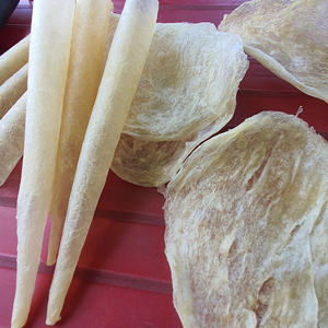 Bandes de vessie de poisson séchées de qualité supérieure, fournisseur vietnamien, meilleur prix, fruits de mer riches en protéines |   Bar/basa - Product Image 1