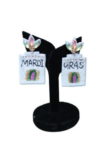 Pendientes de Botón con Cuentas, Diseño de Dibujos Animados, Fabricante de Joyería Personalizada, Venta al por Mayor Competitiva, Pendientes para Mujeres y Niñas - Product Image 2