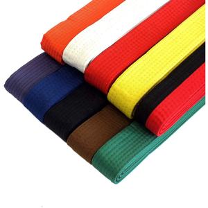 Cinturones de Taekwondo ligeros personalizados de alta calidad para Artes Marciales BJJ Karate Judo Jiu Jitsu deportes hechos 100% algodón - Product Image 4