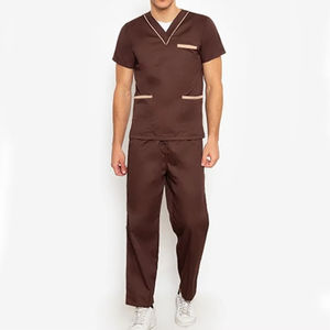 Pijamas Quirúrgicas para Hombre, Conjuntos de Uniformes Médicos de Secado Rápido y Duraderos para Quirófano, Uniformes para Enfermeros de Hospitales - Product Image 1