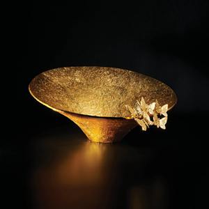 Centro de mesa de comedor de tendencia, cuenco de Metal decorativo hecho a mano con diseño Hexagonal, nuevo cuenco elegante - Product Image 1