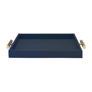 Bandeja de Servicio de Cuero PU Hecha a Mano, Ecológica, Apta para Lavavajillas, de Grado Comercial, con Asa de Metal, Decorativa, para Almacenamiento en el Baño - Product Image 2