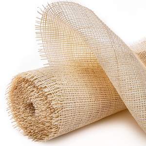 Radio tissage rouleaux de sangle naturelle en gros tissé à la main carré rouleau de maille de canne en rotin pour l'exportation - Product Image 1