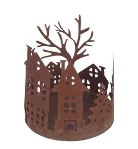 Handmade Bronze Rustic Candle Holder Galvanized for Interior <b>Holiday</b> Home <b>Christmas</b> Decoration Party <b>Supplies</b> Wholesale - Product Image 1