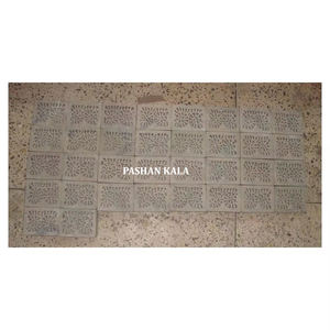 Artesanía Diseño único Hermoso brillante y acabado Piedra natural Forma rectangular Tallado a mano Diseño de flores Cajas de joyería - Product Image 1