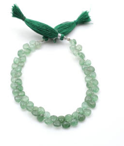 Cuentas de Cuarzo Verde Facetado y Piedras Redondas Lisas Gigli Rigli Gems, Hilo Suelto Único, Modelo AK-2020, Certificado por Terceros - Product Image 4