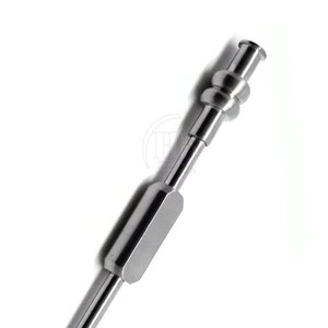 Cánula de Succión Reutilizable de Acero Inoxidable Médico con Punta Fina para Uso Quirúrgico, Equipo Quirúrgico Manual de Alta Calidad - Product Image 6