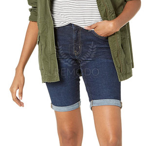 Pantalones cortos de jeans para uso al aire libre, pantalones cortos de jeans para Entrenamiento para mujeres, ropa deportiva personalizada, pantalones cortos de jeans para mujeres - Product Image 4