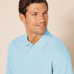 Piqué de coton tricoté décontracté pour homme, design personnalisé, lettre imprimée, manches courtes, grande taille, 220g - Product Image 3