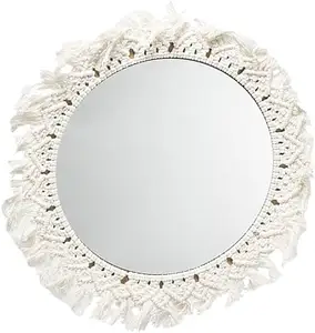 Espejo de cuerda de calidad duradera recién llegado para fines decorativos interiores disponible en forma y tamaño personalizados - Product Image 1