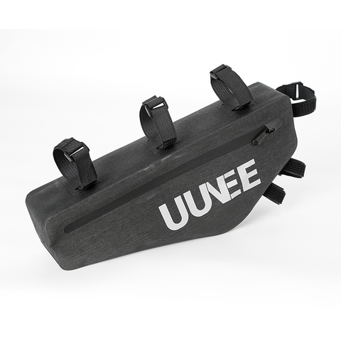 Custom Logo Waterproof Riding Bag with Triangle Pouch and Cycling Strap for Bike Frame-Customized Color & Size Factory Direct