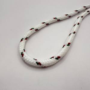 Cordones de Zapatos Personalizados Ecológicos 100% Poliéster de 5mm, Color Personalizado, Punta de Plástico Personalizable para Prendas, Zapatos y Hogar - Product Image 3