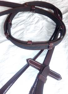 Vente en gros de bride de cheval en cuir fantaisie de qualité supérieure avec forme anatomique et bride de cheval en cuir réglable rembourrée souple - Product Image 6
