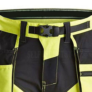 Pantalones cortos informales de lona de secado rápido de cintura media para hombre Pantalones cortos de trabajo de la mejor calidad con patrón sólido más vendidos - Product Image 6