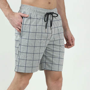 Best-seller Short décontracté pour homme 100% coton Séchage rapide Respirant Personnalisable Logo Design Taille élastique Taille moyenne Options Solide - Product Image 2