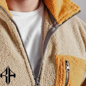 Vente chaude par ATLANTIC vente en gros vestes polaires d'extérieur unisexes impression personnalisée polyester/coton de haute qualité - Product Image 5