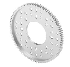 Engranaje de Montaje en Cubo de Aluminio Serie 4302, MOD 0.8 (Diámetro Interior de 32 mm, 100 Dientes) para Robots STEM REV WCP FTC FRC - Product Image 1
