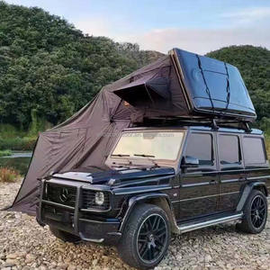 Tente de toit rigide à ouverture latérale avec vérin à gaz, charnières renforcées et longue durée de vie pour 2-3 personnes - Product Image 6