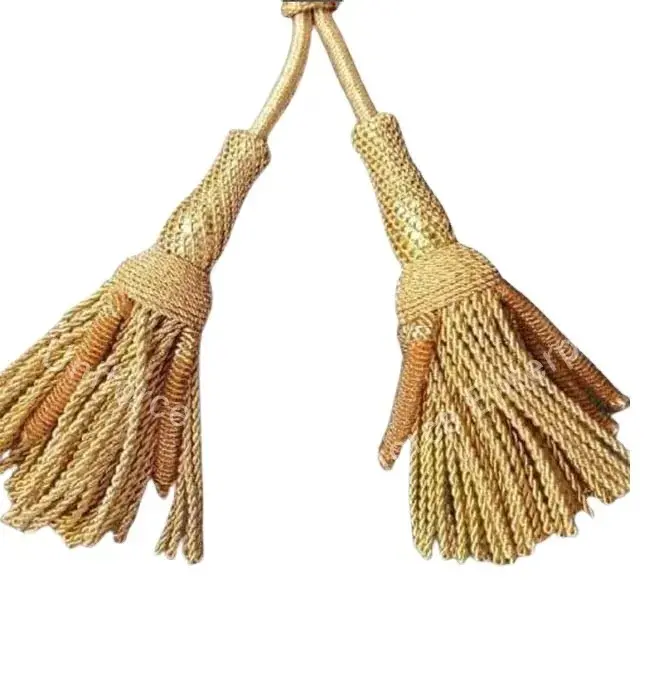 Gold thread Tassels for Orthodox Vestments and Church Decorations Tassel Top Sale Item Hat Tassels New High Quality