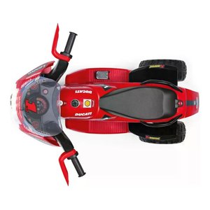 Motocicleta Eléctrica Roja DUCATI Desmosedici Evo 6V 2.5 Ah de Litio, Bicicleta para Niños de 92.5 cm, IGED0924 - Product Image 6