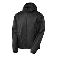 Veste matelassée à capuche imperméable en toile enduite personnalisée pour hommes, service OEM, impression numérique, vêtements de sport d'extérieur décontractés 100%