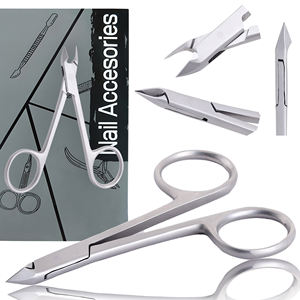 Coupe-ongles finition argentée Coupe-ongles professionnel en acier inoxydable de haute qualité avec serrure Pince et coupe-ongles durables - Product Image 2