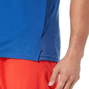 Couleur bleue sans manches vêtements pour hommes débardeurs grande taille haute rue Style Gym Fitness col rond été hommes débardeurs - Product Image 3