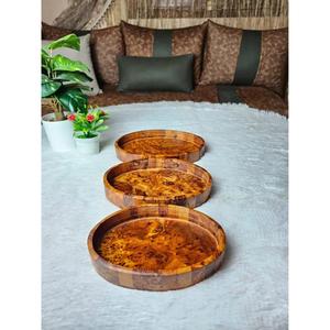 Artesanía de Madera de Tuya Marroquí de Lujo, Hecha a Mano, Raíz de Tuya Natural, Decoración Tradicional Marroquí para el Hogar, Regalo - Product Image 1