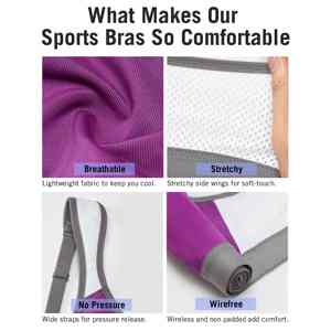 High Quality Custom Sports Bra And Shorts Set For Gym <b>Fitness</b> <b>Yoga</b> <b>Wear</b> Wholesale Customized Color Size Style Oem Sport Bras - Product Image 2