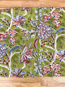 ผ้าพิมพ์ลายบล็อกมือผ้าฝ้ายออร์แกนิกสำหรับเด็กหญิงเด็กชายชุดน้ำหนักเบาตกแต่งบ้านปลอกหมอนผ้าเช็ดปากผ้าม่าน - Product Image 5