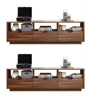 Armoire de salon en bois massif en teck meuble TV meubles de salon au prix abordable fabriqué dans le centre de Java - Product Image 6